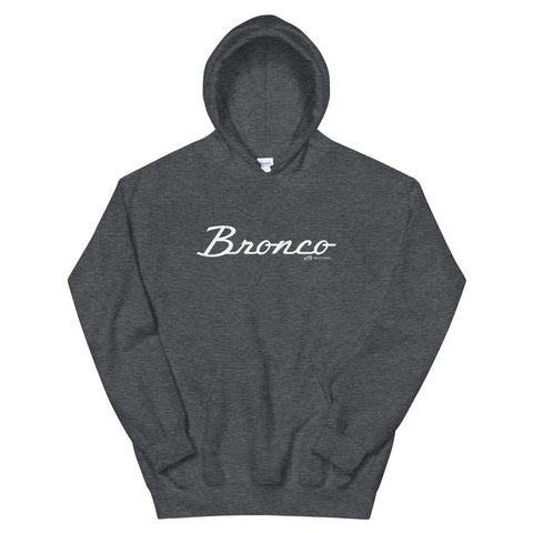 Ford Bronco Vintage Star Bronco Pullover Hoodie Charcoal / LG